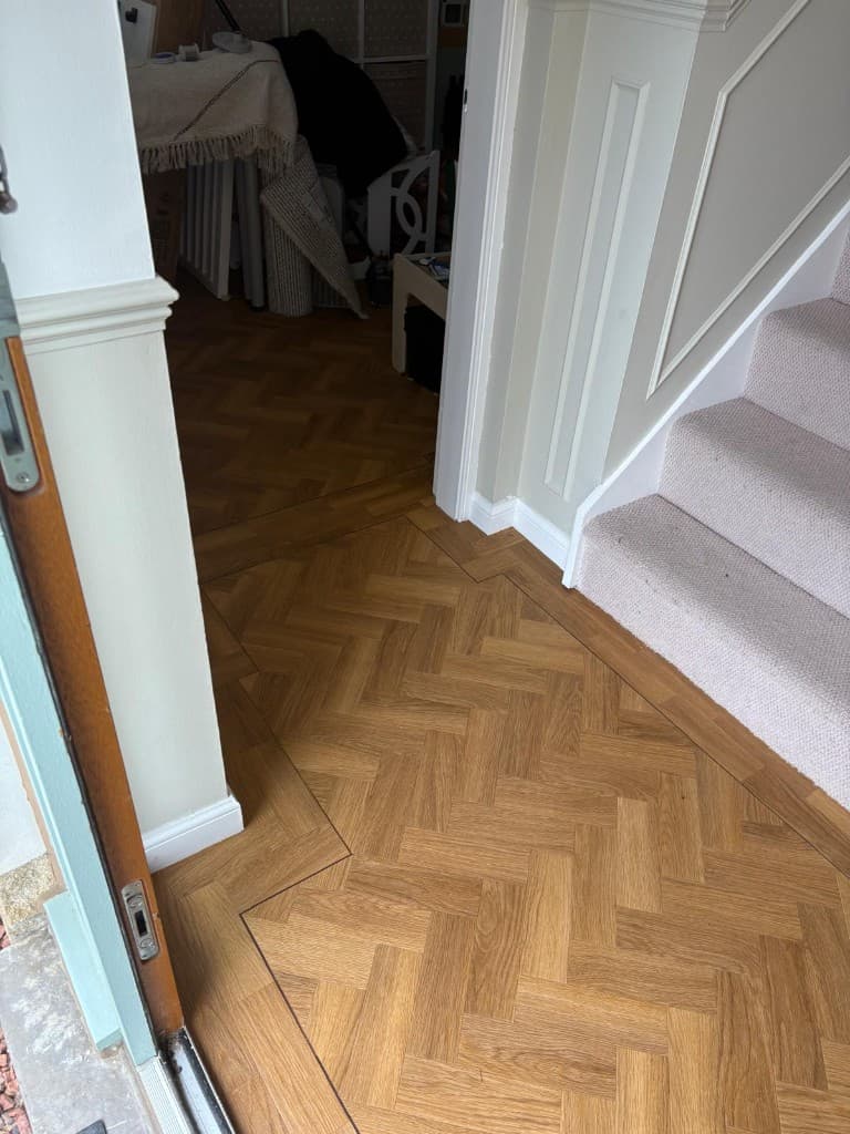 Professional LVT flooring installation — Parfait Flooring, Glasgow