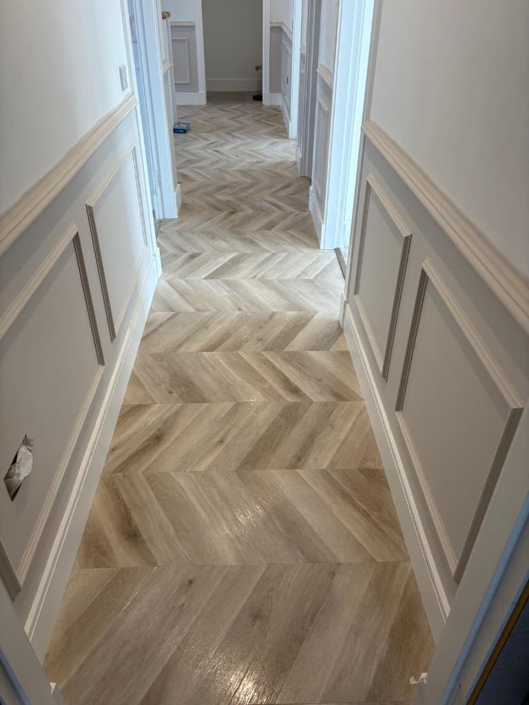 Professional LVT flooring installation — Parfait Flooring, Glasgow